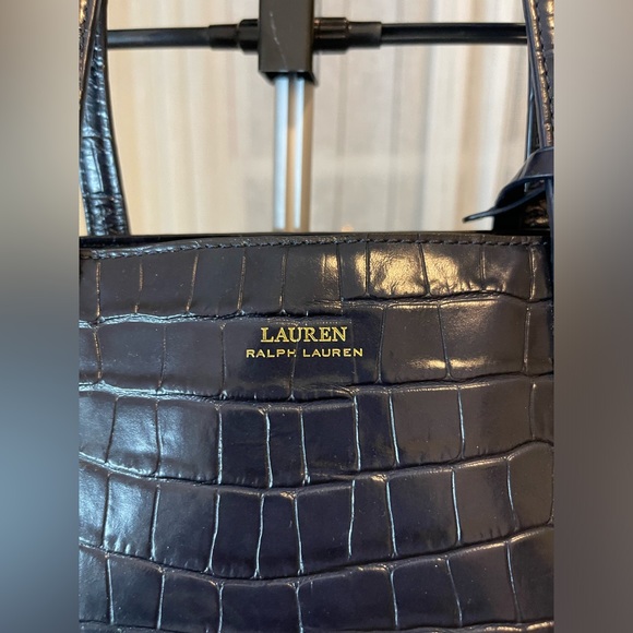 Lauren Ralph Lauren Snake Skin Tote - Picture 2 of 7